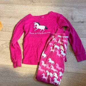 Pink Unicorn Kids Pajamas